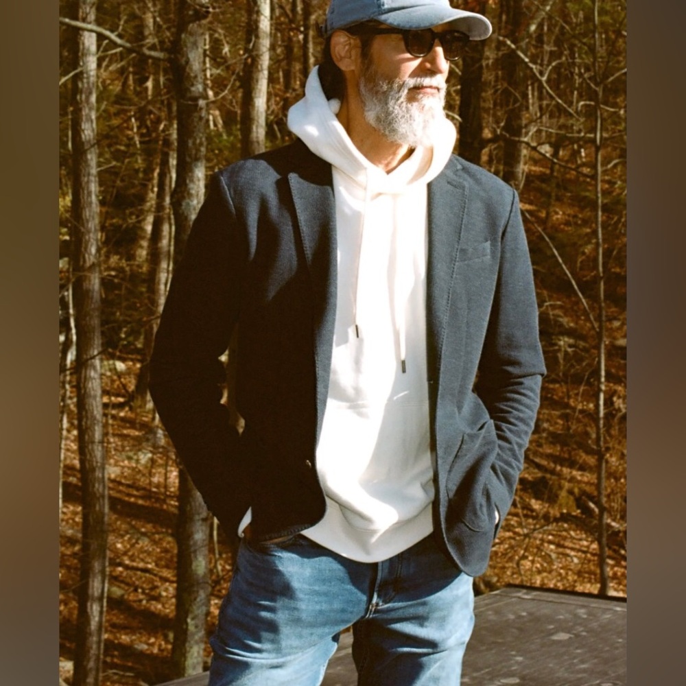 Faherty Navy Blazer